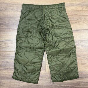 Vintage Military Liner Quilted Cold Weather Trouser Mens 27-31
